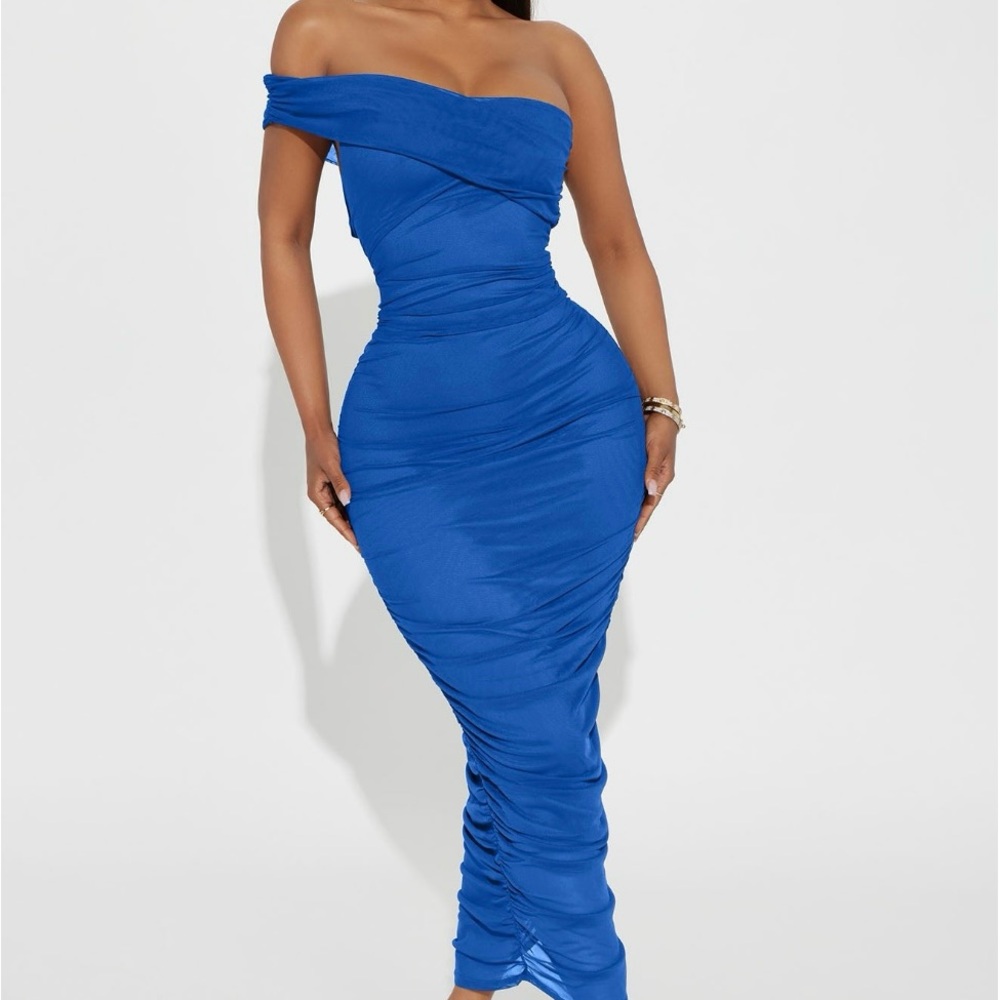 Real Legacy Mesh Midi Dress Fashion Nova